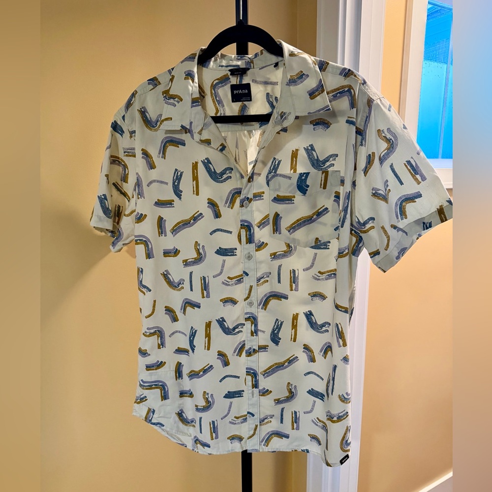 Prana Multicolor Slim Fit Shirt